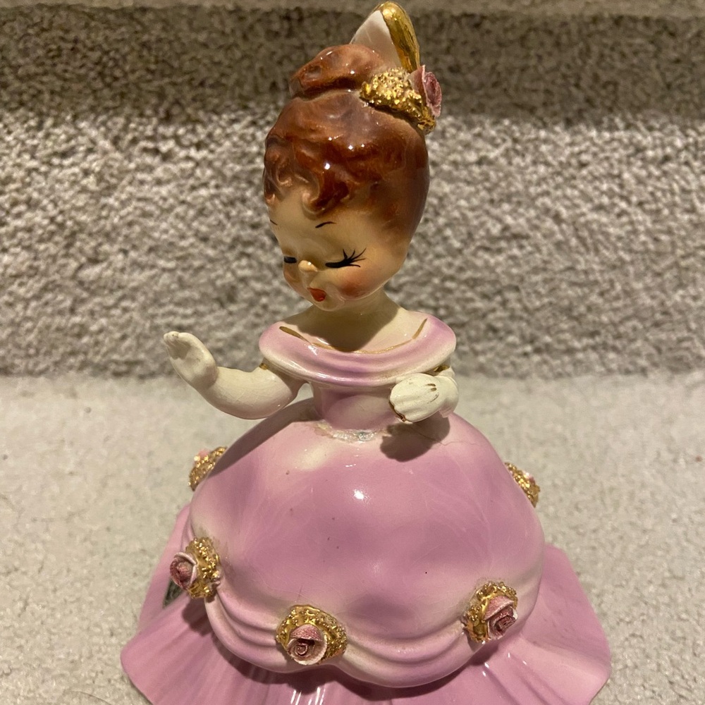 Rare Vintage Josef Original Bell of the Ball Figurine